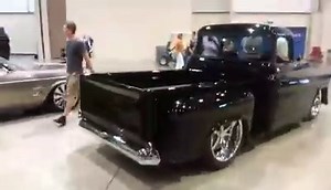Barrett-Jackson Cup Hot August Nights. 1st RU. 1957 Chevy pickup. Owner Gary Brown. Built by Mike Goldman Customs. | Street Rodder Magazine