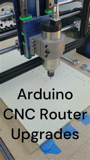 Upgrading my Arduino CNC Router #cnc #cncsoftware #woodworking