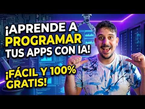 APRENDE A PROGRAMAR APPS CON IA FACIL Y 100% GRATUITO (INCLUSO LOCAL)