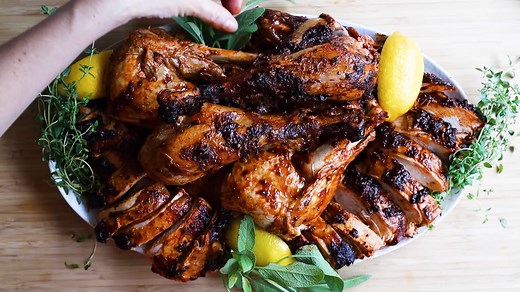 8.3K views · 205 reactions | You guys! I did it!!! Here it is, finally after so many days of testing, filming, editing, and writing. The Peruvian-style whole turkey recipe I've been talking about for days now. So, what do you think?!? I'm dying to know how you enjoyed the video and if you'll make the recipe. Printable recipe: https://greenhealthycooking.com/whole-turkey-recipe/ | Green Healthy Cooking | Facebook