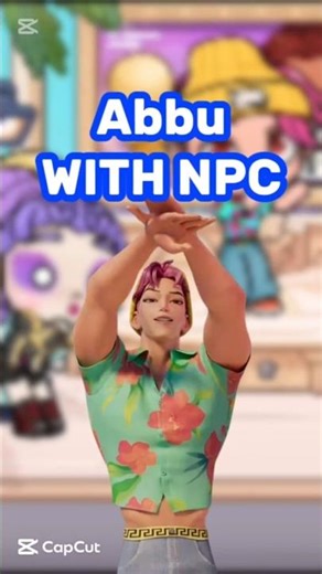 Creating Abbu with NPC in Avatar World ✨ #Pazu #Shorts #Trend