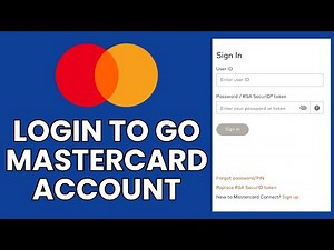 Go Mastercard Sign In: How to Login to Your Go Mastercard Account?