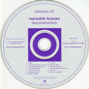 Meredith Brooks - Deconstruction