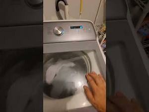 Samsung washing machine error 4C How to reset it. make the cycle restart. watch video in description