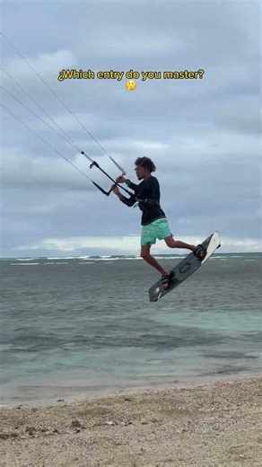 ¿Which entry do you master? #friendlykitebuenhombre #kitesurfing
