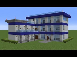Minecraft - How to build a Police Station House