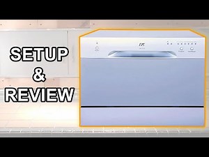 SPT Countertop Dishwasher Setup & Review | For Small Kitchens