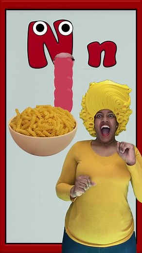 Learning for Kids education video: Letter N #alphabet #abc #abcxyz #teachersoftiktok #educationtiktok #graciescorner #videosforkids #fypシ #kids #learn