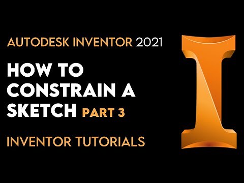 Autodesk Inventor 2021 | How to use Constraints Part 3 | Tutorial