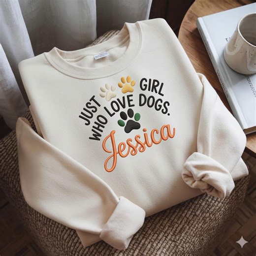 Personalized Paw Embroidery Design Dog Lover Embroidery Design Paw Quote Custom Design, Custom Name Design, Digital Download - Etsy