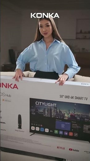 KONKA Smart TV 🔥📺 Viral Reel #Viral #Reel