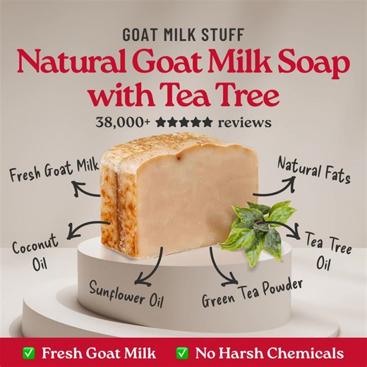 “These products came highly recommended and I can see why! Everything arrived quickly and I feel confident choosing skincare that’s better for me and the planet.” | Goat Milk Stuff