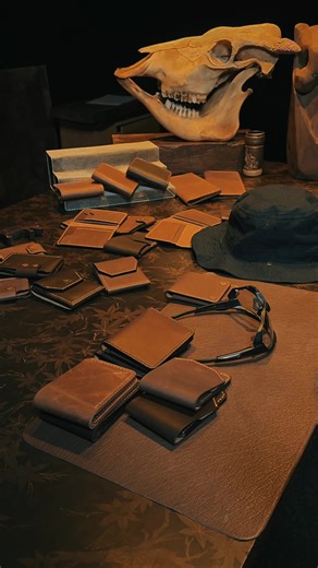 Newly Freshly Stocked Handmade Leather Wallets