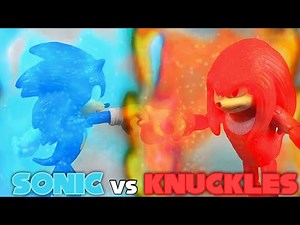 Sonic vs Knuckles Sonic Stop Motion