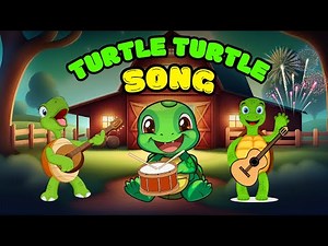 🐢Turtle Turtle Song - Kids Songs - Nursery Rhymes - Super Simple Song for Kids!