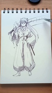Inuyasha Anime Drawing 🔥 #arttzero #art #drawing #inuyasha | Art Tzero