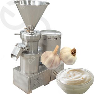 [Hot Item] Ginger Garlic Paste Grinding Machine Pepper Chili Sauce Colloid Mill Grinder Sauce Making Machine Garlic Paste Maker Machine