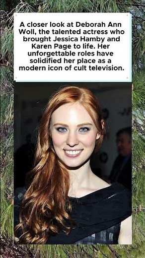 Deborah Ann Woll: From True Blood to Daredevil 🧛‍♀️⚖️