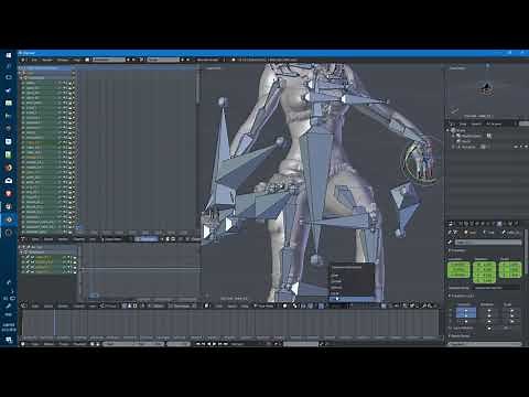 Unreal engine Paragon Character To Blender and back