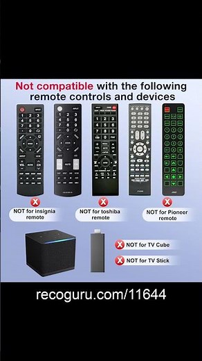 EASY Voice Remote Replacement! Insignia/Toshiba/Fire TV