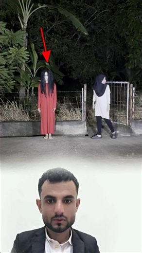 ظهور جنيه في الطريق هذه المراءة #عبر#هشتاجات#youtubeshorts