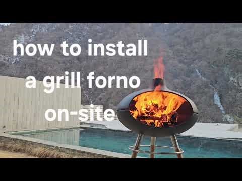 morso grill forno unboxing & installation on-site