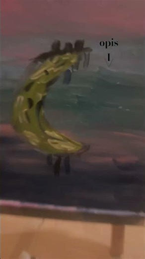 Nie miałam czasu czekać aż tło wyschnie ale i tak ładnie wyszło