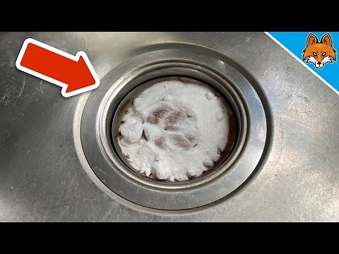 How to clean the Strainer of your SINK completely effortlessly 💥 (Cleaning Trick) 🤯