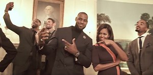 See Cleveland Cavaliers, Michelle Obama's Stunning Mannequin Challenge