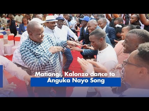 Matiangi, Kalonzo dance to Anguka Nayo Song