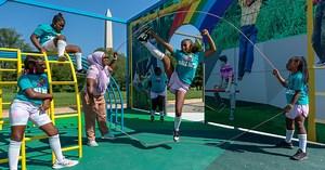 A groundbreaking exhibition on the National Mall shows monuments aren't set in stone