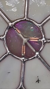 More from the archives bc we are on day 3 without power and I miss my studio #stainedglass | The Art of Brittany McQuay - aredphoxx