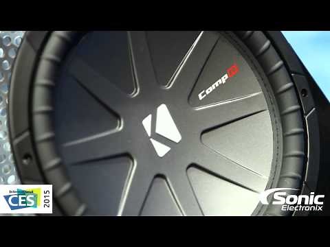 Kicker CompR Subwoofers | CES 2015