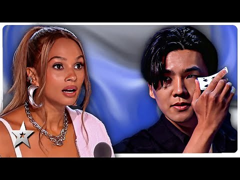 TOP 10 SLICKEST Sleight-of-Hand Magicians EVER on America's & Britain's Got Talent!