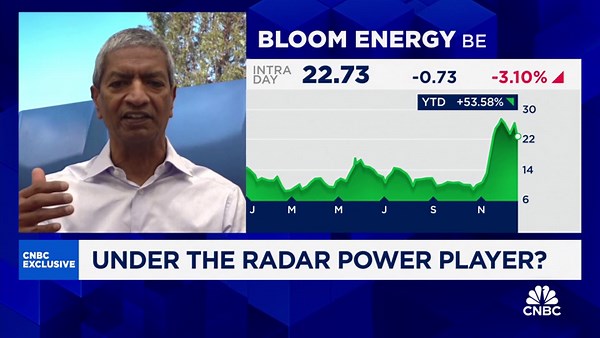 Bloom Energy CEO: The U.S. needs 'a lot of power' to be the world's AI leader