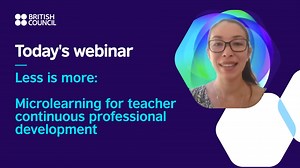 Microlearning for teacher training | British Council