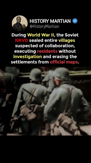 WW2 dark truth: Soviet NKVD erased villages after executing suspected collaborators #history #ww2