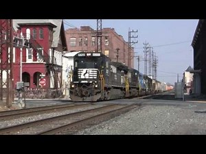 Norfolk Southern Train 19G Gets One BUMPY Ride!!!