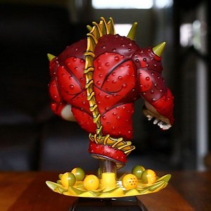 Here’s a 360 of tonight’s Red Porunga custom. I know this character isn’t canon. But I made a killer Red Shenron Custom a few years back, so I figured this one would look pretty cool in the same colourway! huge thanks to @empukofficial for donating the pop for this custom! #funko #funkoeurope #customtoy #funkocustom #popvinyl #dragonball #dbz #anime #abbernaffycustoms #art #toyartist | Abbernaffy Customs