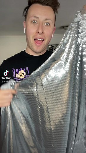 Sewing A Silver Sequin Caped Dress 💍Fabric from Spotlight (lining - Scuba knit) all constructed on my Singer Sewing North Americaheavy duty machine. 💍#dragqueen #sew #sewing #dragracedownunder #victoriamykles #silver #sequin #cape #dress #dragqueens #dragqueensofinstagram #costume #fashion #beauty #australia #sewsewsew | Victoria Mykles Queen