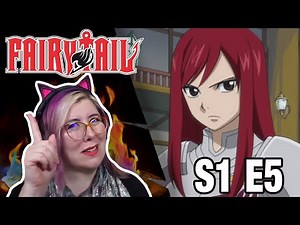 ERZA ARRIVES? - Fairy Tail Episode 5 Reaction - Zamber Reacts
