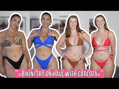 BIKINI TRY ON HAUL WITH CARLOTA