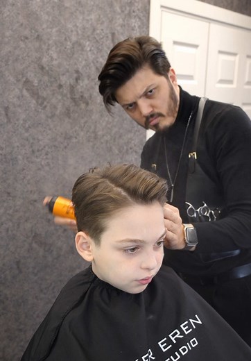 ASMR🎙️KİDS&HAİRCUT💈 #asmr #kidshaircut #kidsstyle #asmrsounds #haircut