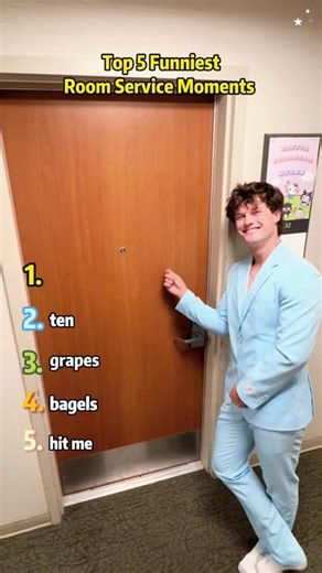 Top 5 Funniest Room Service Moments 🤣🔥 #ranking #memes #funny #prank