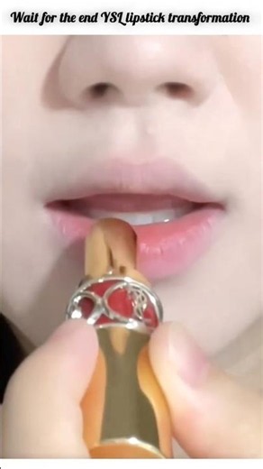 Korean Lip Gloss vs YSL Lip Gloss Transformation 💄✨ Which One Wins? #shorts #makeup