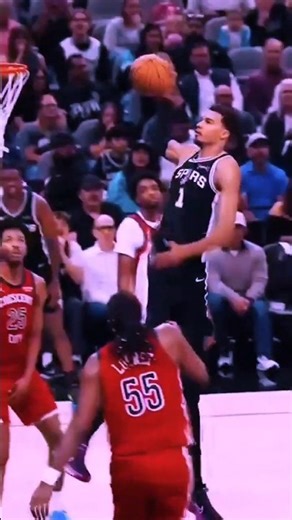 WEMBY TAKES FLIGHT 👽✈️ | Flying Slow-Motion DUNKS 😤🔥 #slowmotion