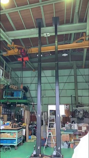 多段伸縮ポール 電動テレスコポール 昇降ポール【上昇】