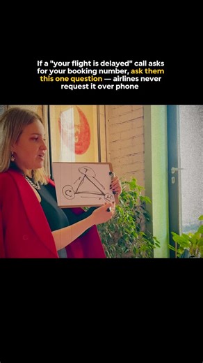 Oleg Yakovlev · 30-Day Reset Author on Instagram: "Ask them this one simple question that real airlines never need over the phone — scammers fold instantly. The question: “What’s the last four digits of the credit card I used to book this flight?” Why it kills the scam: 1️⃣ Legit airlines (Delta, United, American, etc.) already have your full booking reference, name, and payment details when they call — they’ll verify you by asking for something only you know (like the card digits) or direct you