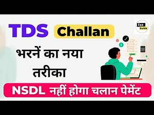 TDS challan payment new process | How to pay TDS challan (281) online | TDS challan payment online