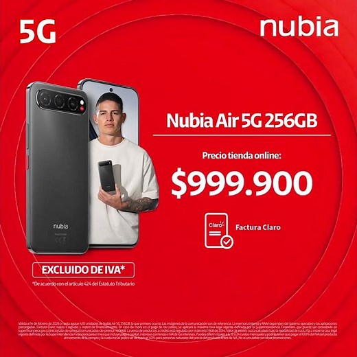En Claro estrena el celu de James 📲 ✨